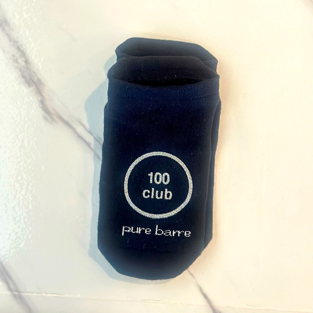 New Small Pure Barre 100 club socks